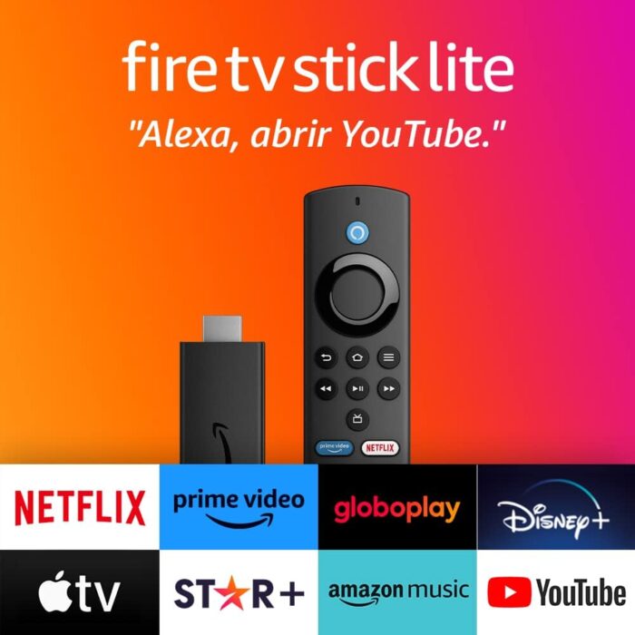 Fire TV Stick Lite | Streaming em Full HD com Alexa |