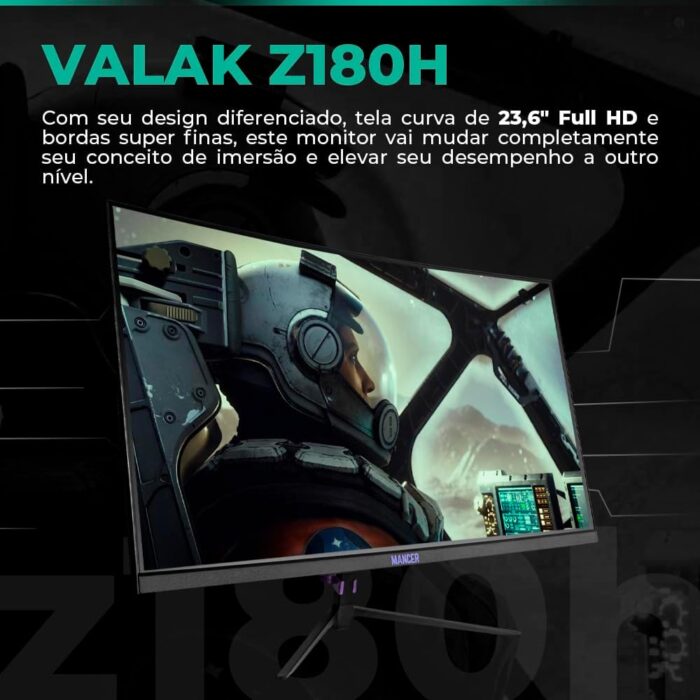 Monitor Gamer Mancer Valak Z180H - Image 4