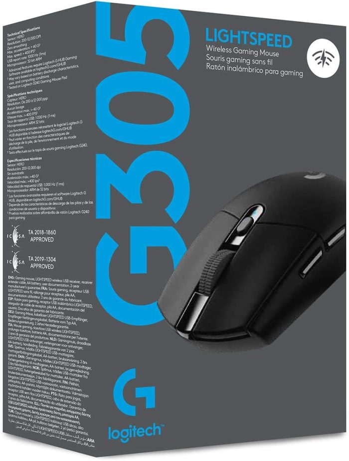 Logitech G 305 LIGHTSPEED Rato Gaming sem fios - Image 3