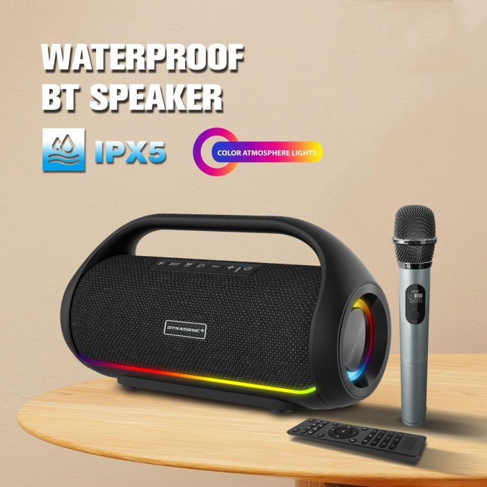 DYNASONIC S90 - Altifalante Bluetooth portátil IPX5 Waterproof. Altifalante exterior sem fios. - Image 5