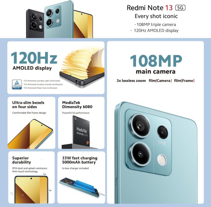 Xiaomi Redmi Note 13 5G - 8 + 256 GB - Image 4